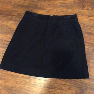 Adorable corduroy navy skirt